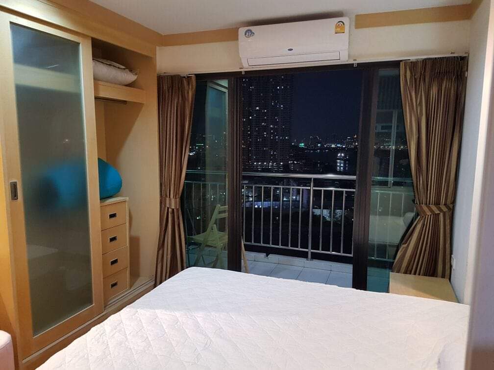 Bz0957  ﻿ให้เช่า Lumpini Place Narathiwas - Chaopraya 12,000บาท แต่งครบ วิวดี พร้อมเข้าอยู่ รูปที่ 1