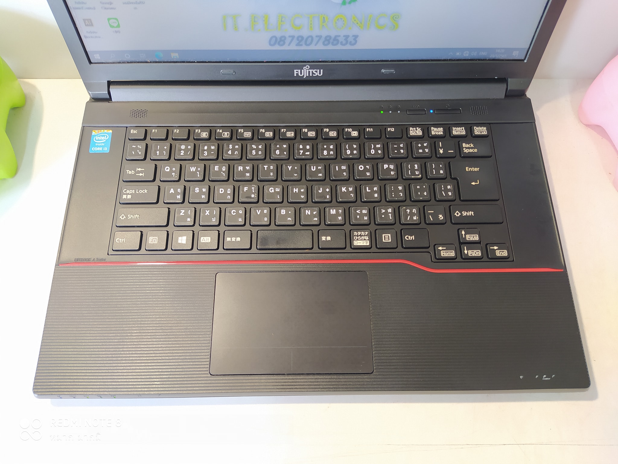 FUJITSU Lifebook A574  ซีพียู Core i3-4000M 2.4 GHz  การ์ดจอ Intel HD Graphics 4600  แรม 4 GB   ฮาดดิส 320 GB   จอ 15.6 นิ้ว  ดีวีดี ไวฟาย   แบตเก็บไฟ   อุปกรณ์ เม้าส์ แผ่นรองเม้า สายชาร์ท  วีดีโอ รีวิว ตามลิ้งค์ด้านล่างนี้เลยครับ   https://www.facebook.com/IT.eletronic/videos/312274974247289/  ราคาที่ 3,999 บาท เก็บปลายทางโอนมัดจำ 400 บาท  ธ.กสิกรไทย 155-235-062-2 จักรินทร์ มากมี ------------------------------------ Face : หมาก มากมี โทร : 0872078533 Line : mark0872078533 ร้าน : ไอที อิเล็กทรอนิกส์ 2 160/70 ถ.เติบศิริ ต.อุทัยใหม่ อ เมือง จ อุทัยธานี 61000 รูปที่ 3