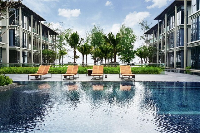 For Rent : Baan Mai Khao Condominium 2 bedroom 2Bathroom 1st floor pool view รูปที่ 1