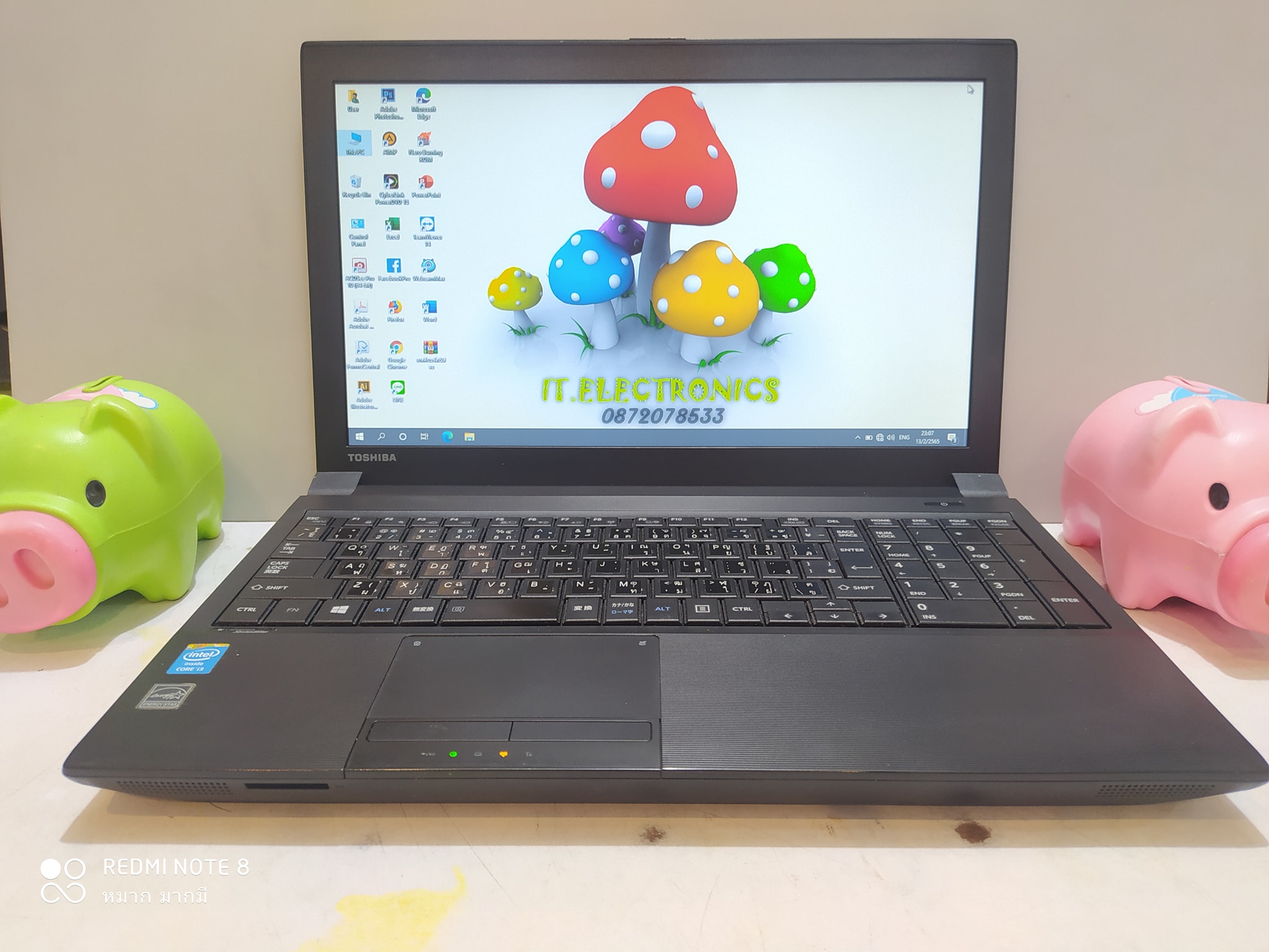 TOSHIBA Dymabook B554  CORE I3-4000M  รูปที่ 3
