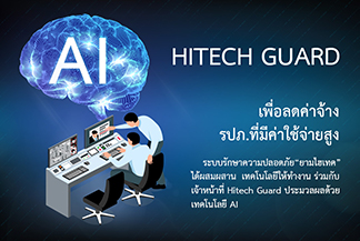 HitechGuard ระบบรักษาความปลอกภัยราคาถูก รูปที่ 1