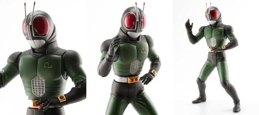 โมเดลฟิกเกอร์มาสค์ไรเดอร์แบล็ค อาร์เอ็กซ์ Masked Rider Black Rx Big Size Soft Vinyl Figure ของใหม่ของแท้จากประเทศญี่ปุ่น รูปที่ 3