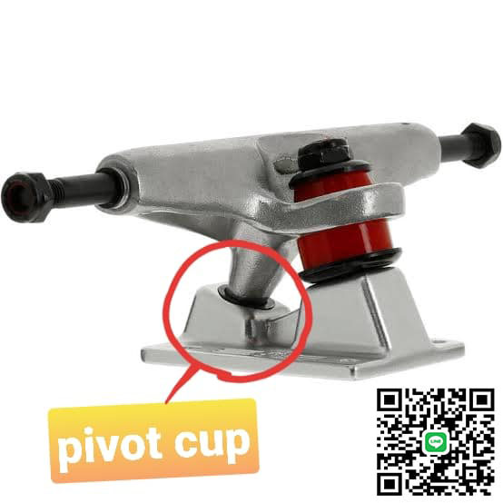 *พร้อมส่ง* (ราคาต่อ1คู่) ลูกยางหน้าทรัค pivot cup ขนาด 16mm. และ 18mm  รูปที่ 3