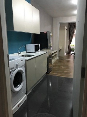 R65030101 ให้เช่า A Space Me Sukhumvit 77 ชั้น1 มีระเบียงติดสระน้ำ พร้อมอยู่มีเครื่องใช้ไฟฟ้า รูปที่ 1