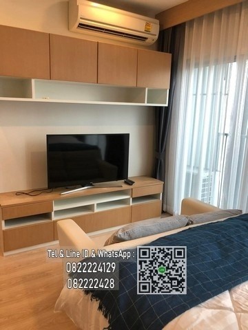 SP0597CR ให้เช่าคอนโด	โนเบิล รีวอลฟ์ รัชดา ขนาด 23 ตรม. ชั้น 17 Fully furnished รูปที่ 1