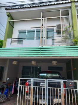 ขาย ทาวน์โฮม ทำเลดี หลังมุมเดอะทรัสต์ ทาวน์ วงแหวน ลำลูกกา 135 ตรม. 29 ตร.วา พร้อมต่อเติมห้องอเนกประสงค์ ใกล้ทางด่วน จตุโชติ รูปที่ 5