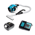 Makita DCL501Z เครื่องดูดฝุ่นไร้สายไซโคลน 18V BLMOTOR พร้อมแบตตารี่ 18V 3Ah x 1 ก้อน + แท่นชาร์ต DC18SD