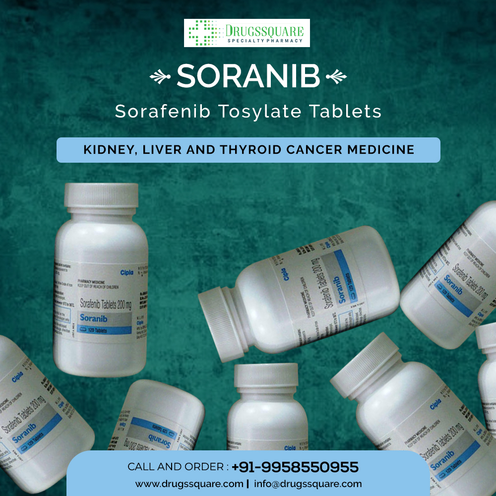 Soranib 200 mg Sorafenib Tablet รูปที่ 1