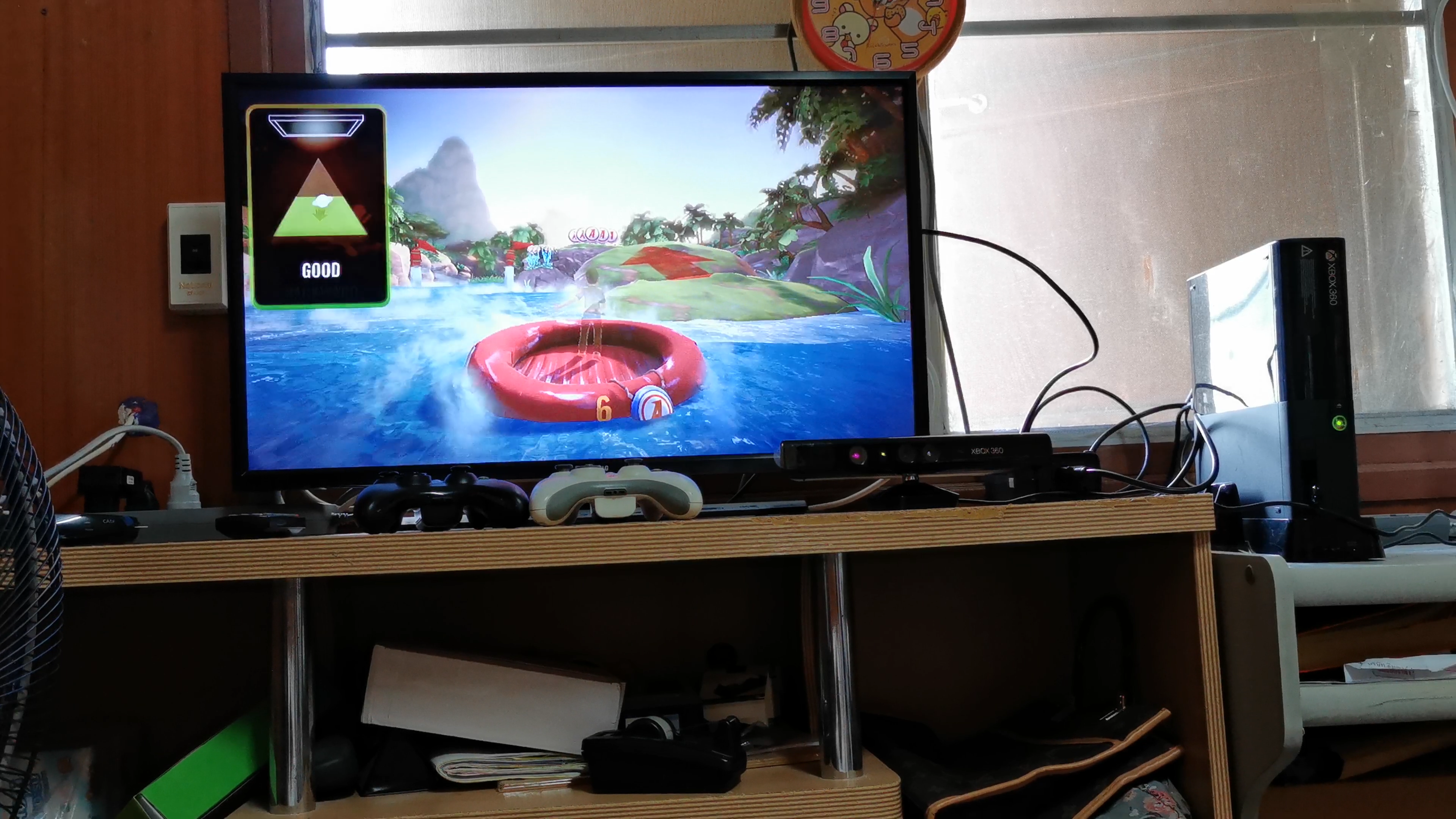 xbox 360 slim+joy 2อัน+kinect+flash drive 8 g.สภาพดีมาก รูปที่ 7
