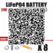 รูปย่อ แบตเตอรี่​ ลิเธียม​ CALB lithium ion Lifepo4 24v 8S 8 CELLS GRADE A 180ah 180a​ UPS​ Battery รถกอล์ฟ​ ระบบโซล่า BMS 50  100A Package รูปที่6