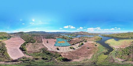 ขาย ที่ดิน แบ่งขายใกล้ชิดธรรมชาติ Thaisino Land หนองหญ้าปล้อง 10 ไร่ วิวเขื่อนแม่ประจันต์ ภูเขาล้อมลอบ360องศา รูปที่ 4