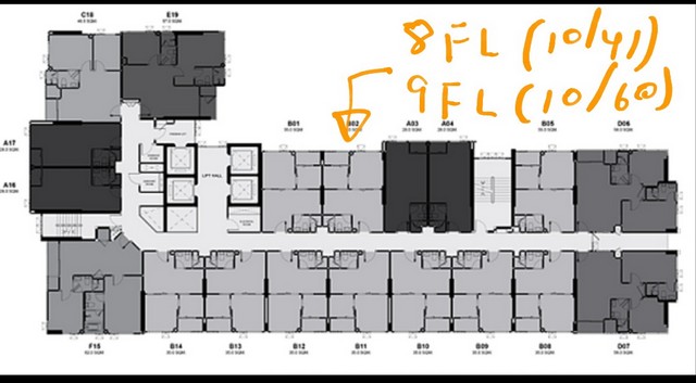 condominium ริธึ่ม รางน้ำ Rhythm Rangnam  35sq.m. 1 Bedroom ใกล้ - สภาพดี - รูปที่ 1