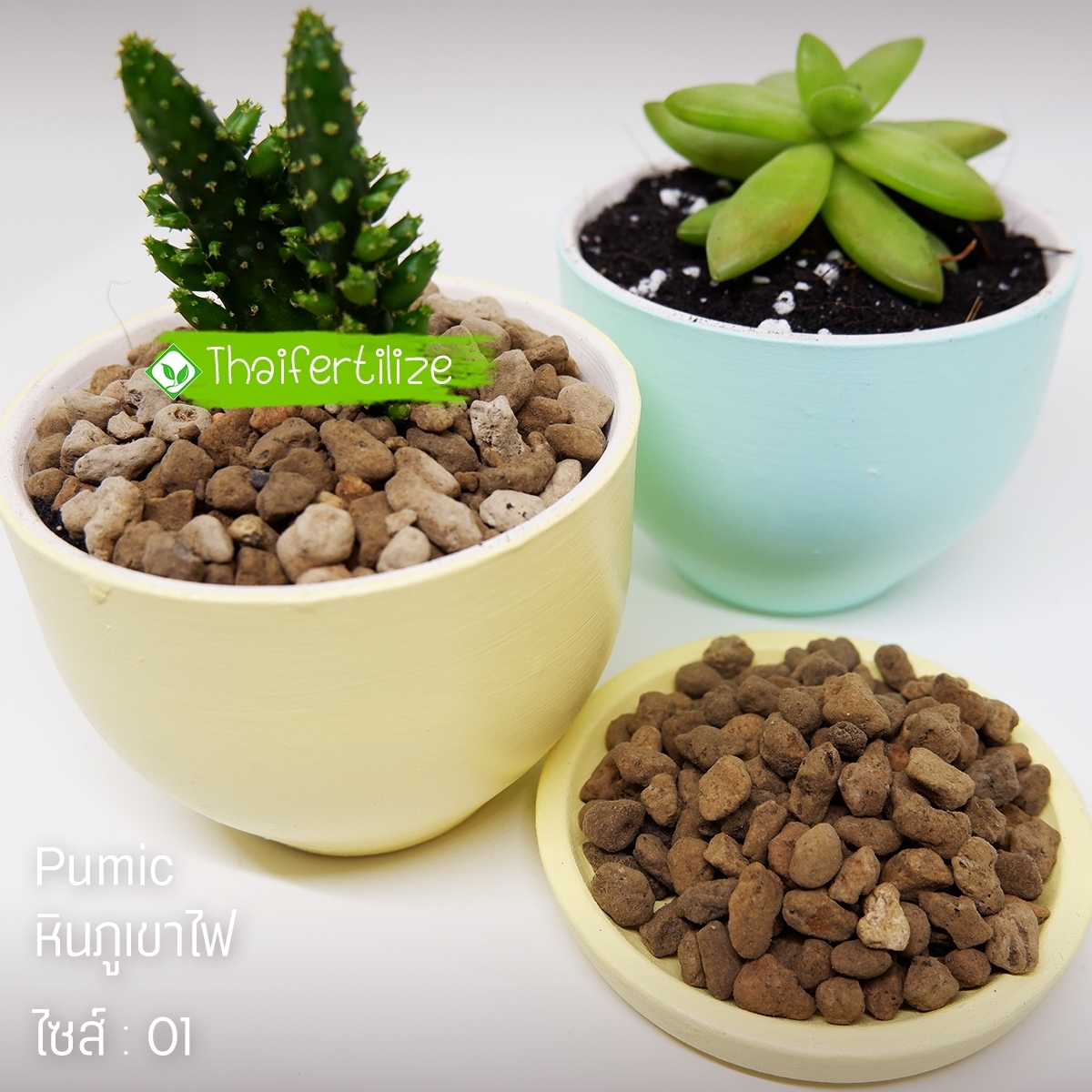 หินภูเขาไฟ หรือ หินพูไมต์ Pumice เกรดนำเข้าจากต่างประเทศ รูปที่ 3