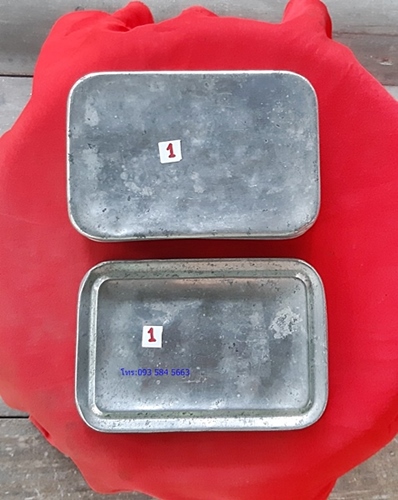  กล่องข้าวห่ออลูมิเนียมตราหัวม้าสมัยโบราณ(ใบ1.) รูปที่ 3