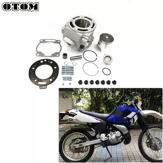 OTOM Motorcycle 66.8Mm Cylinder Kit Piston Gasket Pin Sealing Pad Bea For YAMAHA DT230 MT250 TSE250 Engine Essories รูปที่ 1