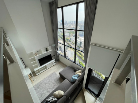 ให้เช่าห้องสวย Knightsbridge Prime สาทร  Duplex 37ตรม. 1นอน 1 น้ำ ชั้นสูง วิวสวยมาก รูปที่ 1