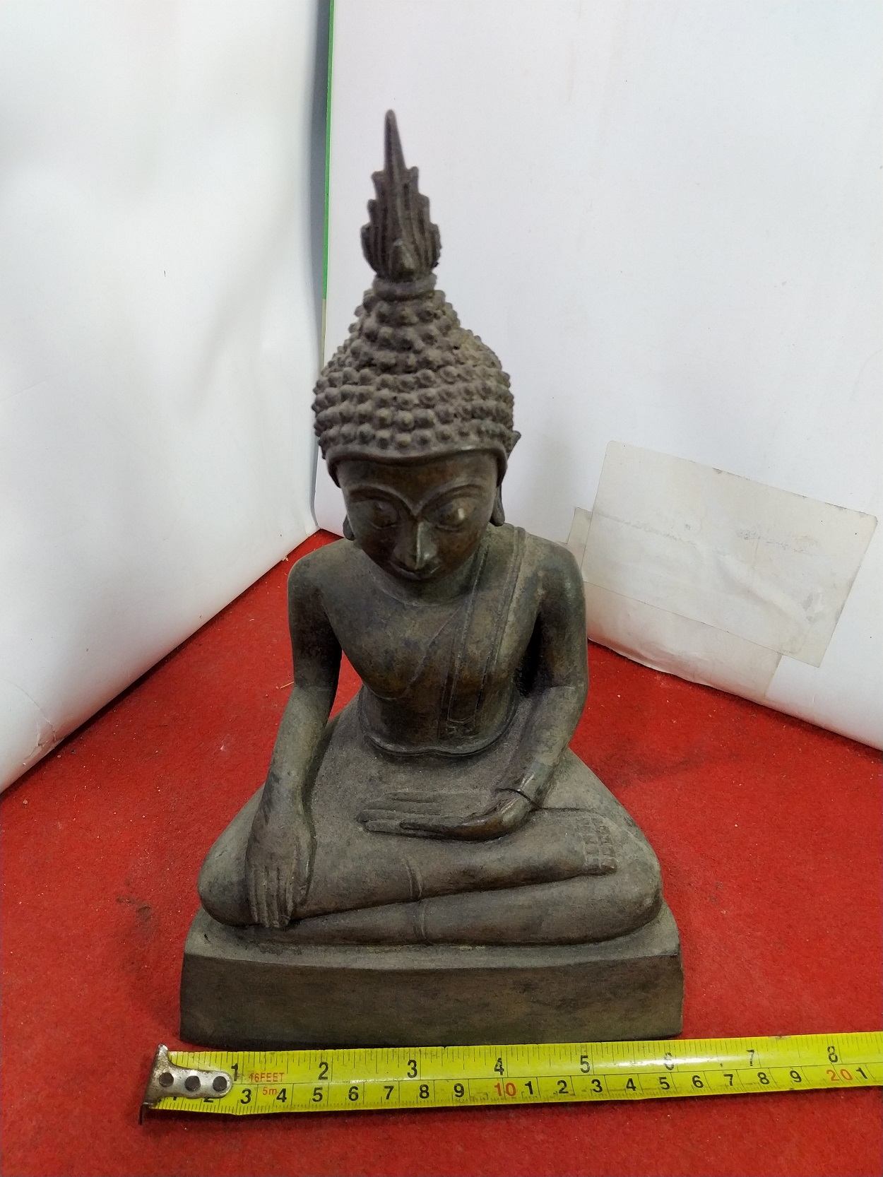 พระเชียงรุ้ง (พระลาว) หน้าตัก 5 นิ้ว เนื้อสำริด รูปที่ 3