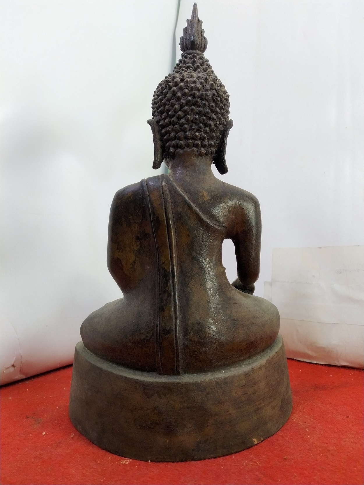 พระเชียงรุ้ง (พระลาว) หน้าตัก 5 นิ้ว เนื้อสำริด รูปที่ 6