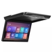 รูปย่อ 19in Car Roof Mount Flip Down Monitor Ceiling TV HDMI Compatiable with Remote Control for Android 9.0 black รูปที่3