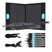 รูปย่อ Renogy 50W Portable Solar Panel Charger Foldable E.Flex for Power Station Explorers Generators Smartphones Tablets with USB Ports for Van RV รูปที่4