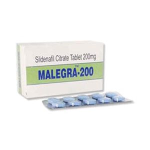 ซื้อ Malegra 200mg Sildenafil Tablet ในราคาขายส่ง รูปที่ 1