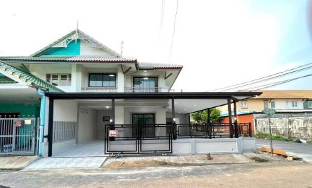 ขาย ทาวน์โฮม หมู่บ้านพฤกษา14 A 110 ตรม. 29 ตร.วา บ้านหลังริม Renovate พร้อมยื่นBank รูปที่ 1