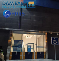 ประตูกั้นน้ำท่วมสำนักงาน โดยเอเอส ฟรีอีส ติดตั้งเองได้ รูปที่ 3