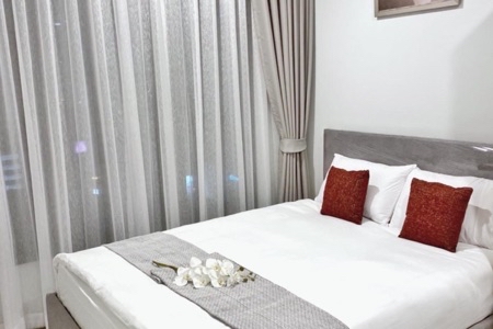 For rent  condo XT Ekkamai 31 sqm 1bed fully furnished with washing machine รูปที่ 1