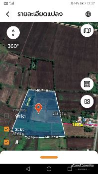 ขาย ที่ดิน 33-3-29 ไร่ มีแหล่งน้ำ ขายถูก 33 ไร่ 3 งาน 29 ตร.วา ใกล้ถนนสายหลัก 1030  โคกสำโรง ลพบุรี รูปที่ 9