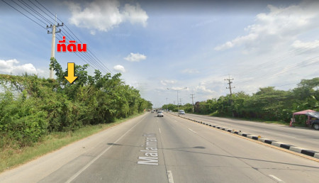 ขาย ที่ดิน กำแพงแสน ติดถนน 4 เลน ถนนมาลัยแมน (ถนน 321) 7-0-23 ไร่ นครปฐม รูปที่ 1