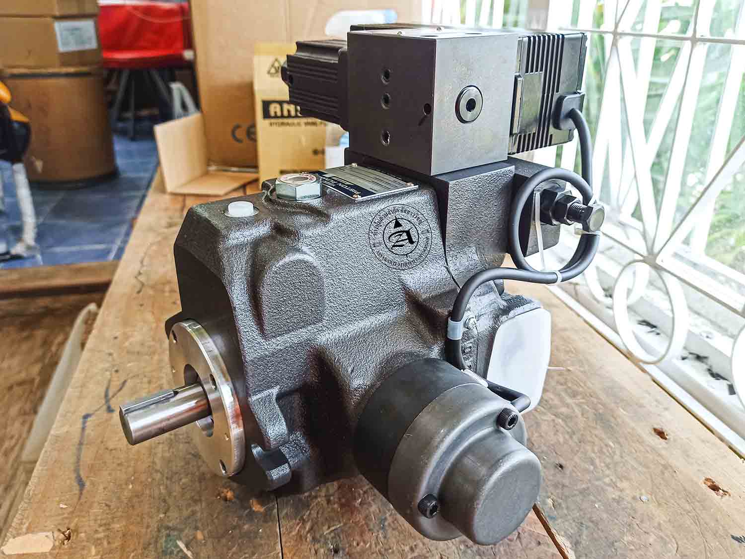 ปั้มไฮดรอลิคนำเข้าแท้จากต่างประเทศ YUKEN A16-FR04EH160S-06-44 รูปที่ 5