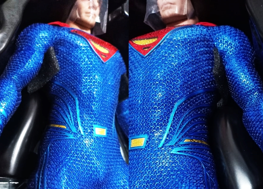 HOT TOYS Superman Justice League MMS465 โมเดลซุปเปอร์แมน ภาคจัสติคลีก สภาพสวยใหม่ของแท้ รูปที่ 4
