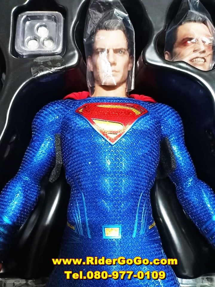 HOT TOYS Superman Justice League MMS465 โมเดลซุปเปอร์แมน ภาคจัสติคลีก สภาพสวยใหม่ของแท้ รูปที่ 5