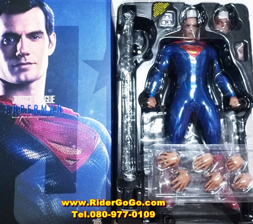 HOT TOYS Superman Justice League MMS465 โมเดลซุปเปอร์แมน ภาคจัสติคลีก สภาพสวยใหม่ของแท้ รูปที่ 6