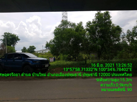 ขายที่ดินเปล่า 3แปลง รวม270ตร.วา ซอยร่วมสุข (บ้านพักคนชรา) บ้านใหม่ ปทุมธานี รูปที่ 9