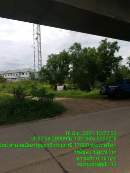 ขายที่ดินเปล่า 3แปลง รวม270ตร.วา ซอยร่วมสุข (บ้านพักคนชรา) บ้านใหม่ ปทุมธานี รูปที่ 10