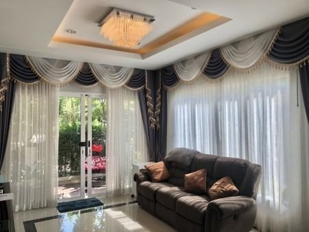 บ้านเดี่ยว  : เนื้อที่ 85ตรว. หมู่บ้านซื่อตรง โคซี่ บางบัวทอง340 ตกแต่งสวย พร้อมเฟอร์นิเจอร์จัดเต็ม ติดดถนนใหญ่ ทล. 340 รูปที่ 2