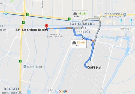 ขาย ให้เช่า : ที่ดิน 2 ไร่ ใจกลางลาดกระบัง ซอย 18-1 (ตรงข้ามซอยวัดลานบุญ) รูปที่ 7