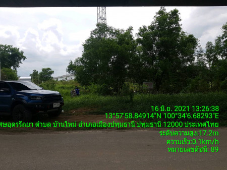 ขายที่ดินเปล่า 3แปลง รวม270ตร.วา ซอยร่วมสุข (บ้านพักคนชรา) บ้านใหม่ ปทุมธานี รูปที่ 4
