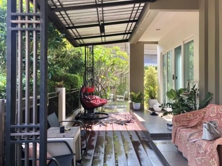 บ้านเดี่ยว  : เนื้อที่ 85ตรว. หมู่บ้านซื่อตรง โคซี่ บางบัวทอง340 ตกแต่งสวย พร้อมเฟอร์นิเจอร์จัดเต็ม ติดดถนนใหญ่ ทล. 340 รูปที่ 4