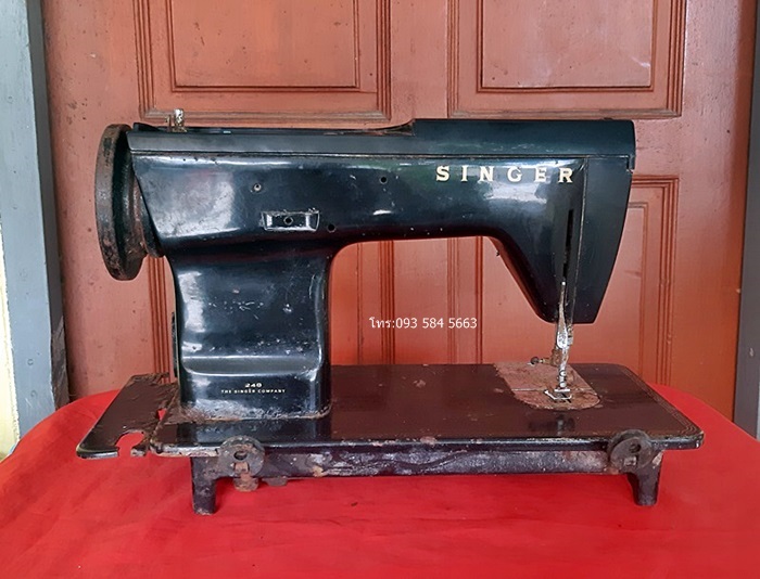  หัวจักรเก่าSINGER(ซิงเกอร์)รุ่น248  รูปที่ 2