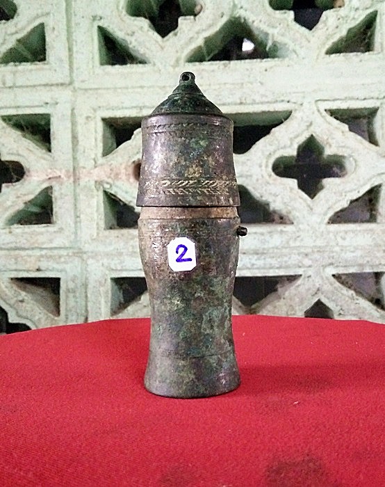 เต้าปูนทองเหลืองสมัยโบราณ(อัน2.) รูปที่ 7