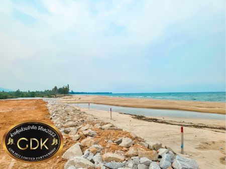 ขาย ที่ดิน ติดชายหาดทรายขาวแหลมกุ่มโครงการ GDK 100 ตร.วา หาดส่วนตัวสุด private รูปที่ 4