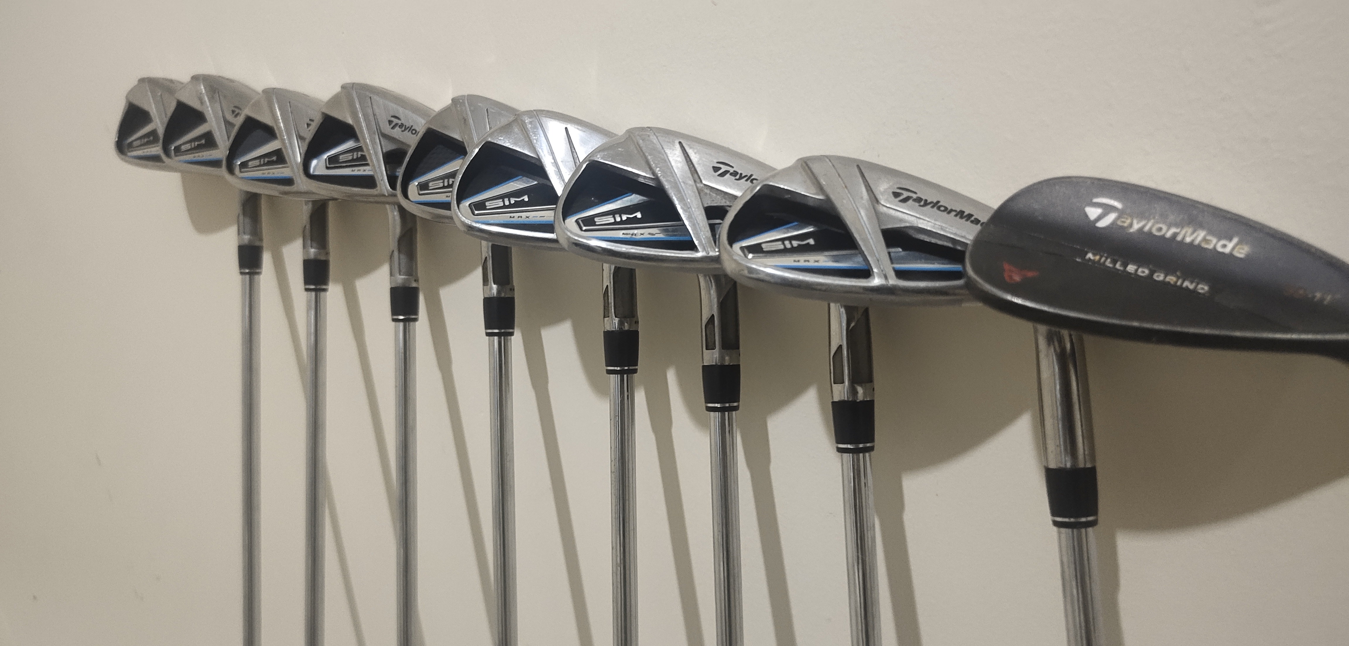 ชุดเหล็ก taylormade sim max 4-p s แถม wedge milled grind 60 รูปที่ 5