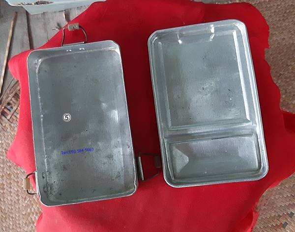 กล่องข้าวห่ออลูมิเนียมสมัยโบราณ(ใบ.5)  รูปที่ 2