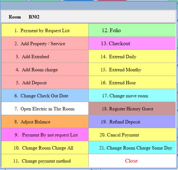  สุดยอดโปรแกรมโรงแรม  รีสอร์ท อพาร์ทเมนท์ร่วมกับการControl แอร์/ไฟ รูปที่ 1