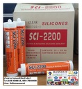 SCI® 2200 100% Silicone Sealant ซิลิโคนยาแนวสีใส 100% คุณภาพสูง ชนิดแห้งเร็ว มีกรดระเหย แห้งตัวใน 15 นาที ยืดหยุ่น ทนอุณหภูมิสูง 232 องศาเซลเซียส เหมาะกับงานหุ้มฉนวนอินซูเลชั่น (Insulation) งานยาแนวกระจก (คุณมณีรัตน์ ID Line: lin-2519 Tel.096-6404746)