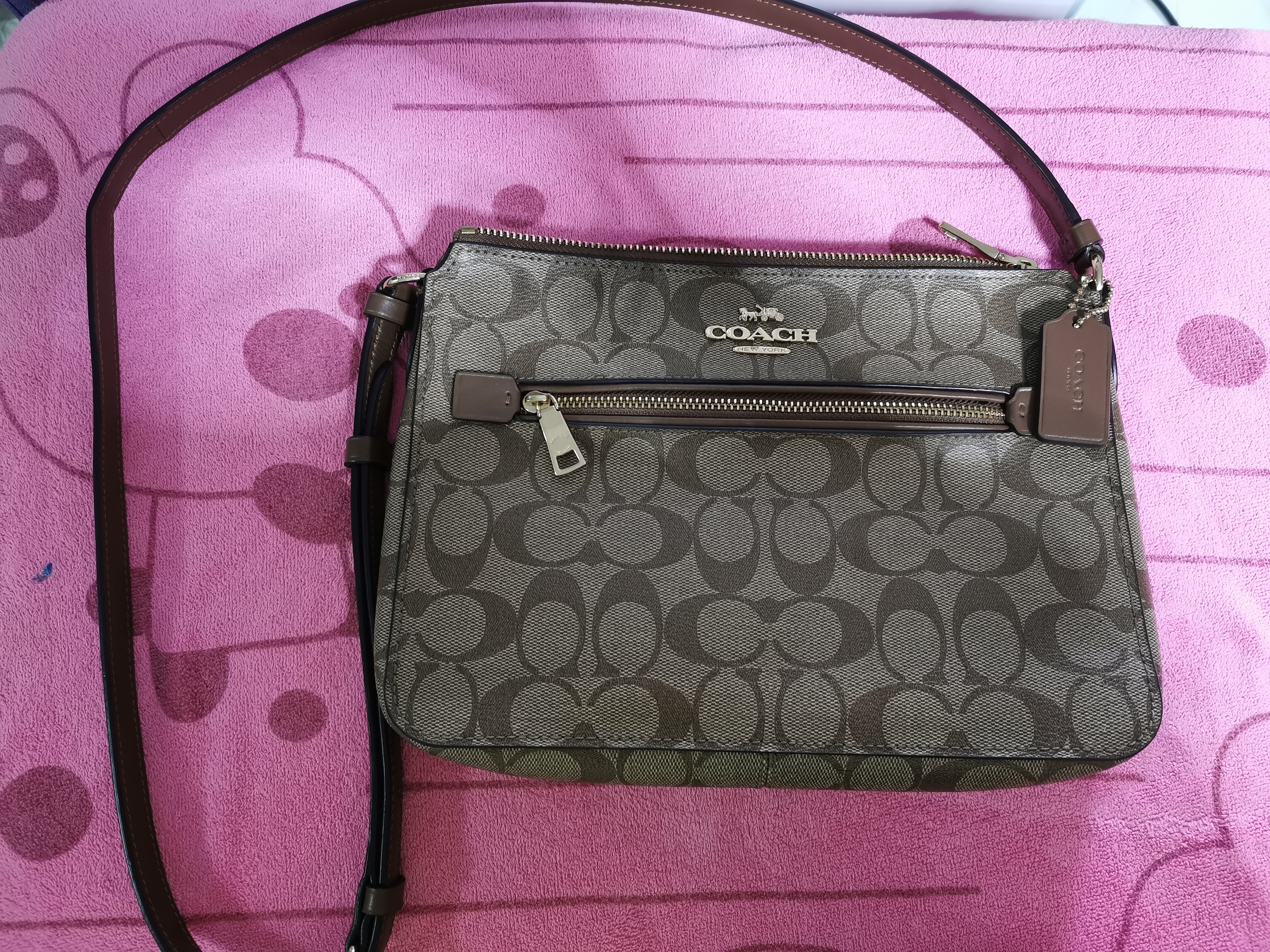 กระเป๋าสะพาย​ Coachของแท้​ รูปที่ 4