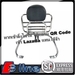 รูปย่อ JJMOTO Suitable For Piaqiao Sprint Spring 150 Modified VESPA Rear Backrest Electroplating Style Folding Shelf รูปที่4