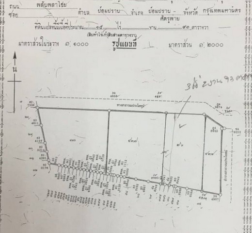 ขายที่ดินพุทธมณฑลสาย  2 ขนาด 33 ไร่   ซ.โรงเรียน วัดบุญยประดิษฐ์ เหมาะสำหรับโครงการ รูปที่ 1